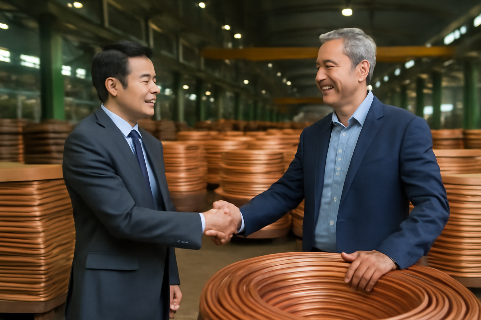 Latest company case about Hosting an International Client Visit at Wuxi Sylaith Special Steel Co., Ltd. 