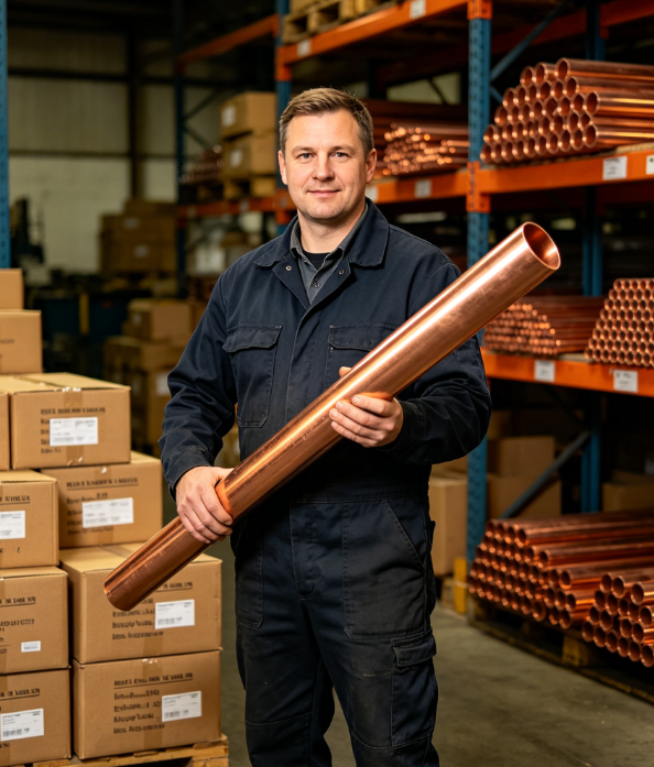 Latest company case about How a Middle East HVAC Contractor Reduced Procurement Costs with Our Seamless Copper Tubes