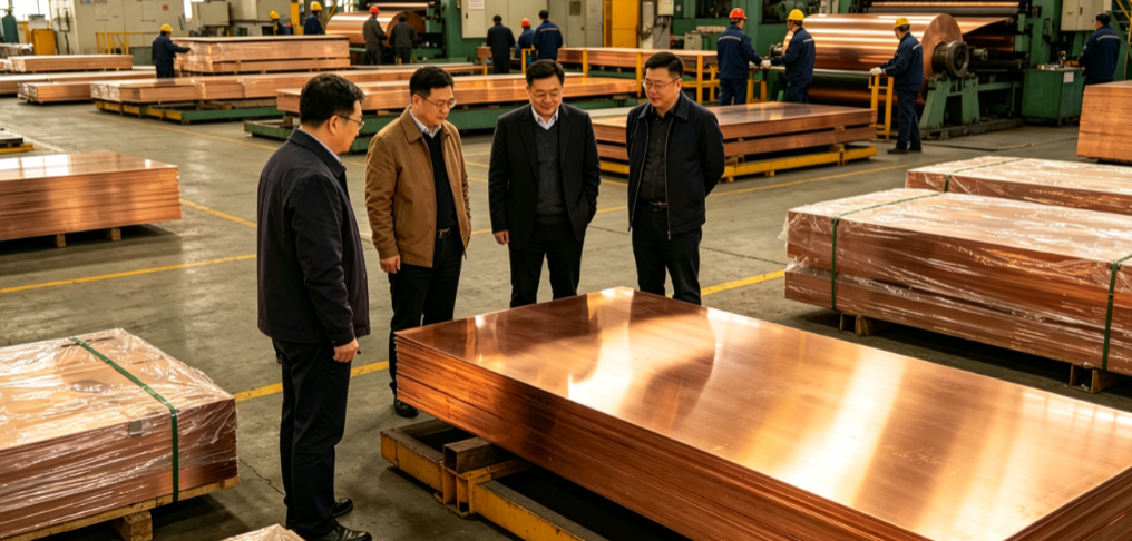 Latest company case about Copper Plates for an Electrical Equipment Manufacturer in South America