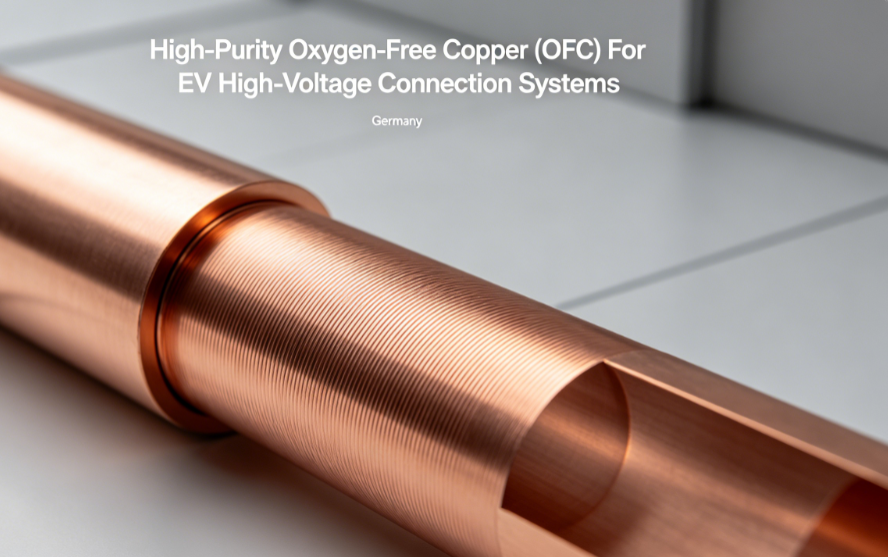 Latest company case about High-Purity Oxygen-Free Copper (OFC) For EV High-Voltage Connection Systems in Germany