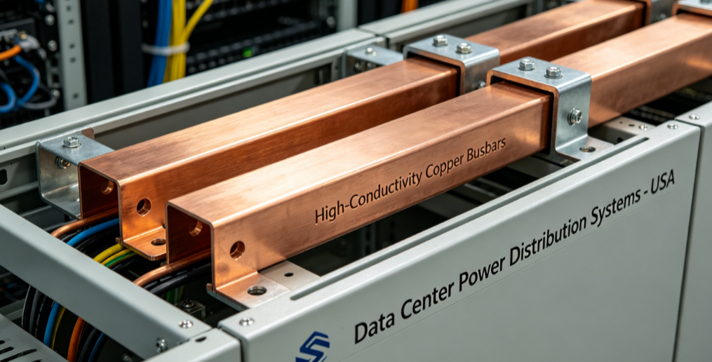 Latest company case about High-Conductivity Copper Busbars for Data Center Power Distribution Systems in the USA