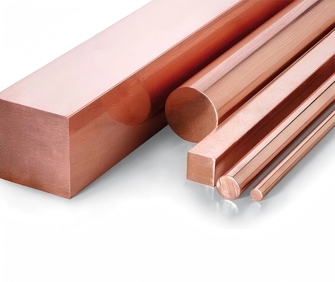 Buy C1100 C2700 C2200 Copper Round Square Rectangular Bars For Architectural Industrial online manufacture