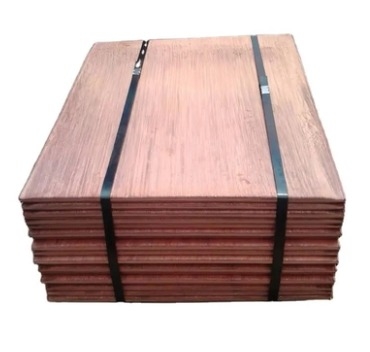 Buy High Purity 99.99% Electrolyte Copper Cathode Customized Copper Metal Plate online manufacture