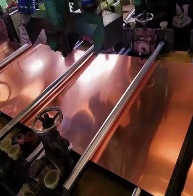 Buy C19200 C19400 C19600 Red Red Copper Sheet 0.1-100mm For Building Industry online manufacture