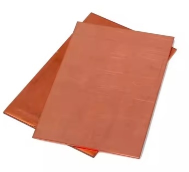 Buy High Precision Red Copper Sheet C1100 0.5mm 12x12'' 18 Gauge For Construction Decoration online manufacture