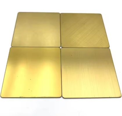 Buy Industrial Brass Sheet Polished For Welding Bending Cutting Applications 0.1mm-200mm online manufacture