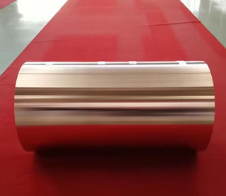 Buy 0.1-80mm Red Decorative Copper Foil Tape Bright Surface For Electronic Products online manufacture