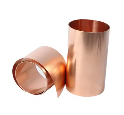 Buy 0.04-0.105mm Copper Foil Sheet For Power Transformers Electrolytic Rolled Copper Foil online manufacture