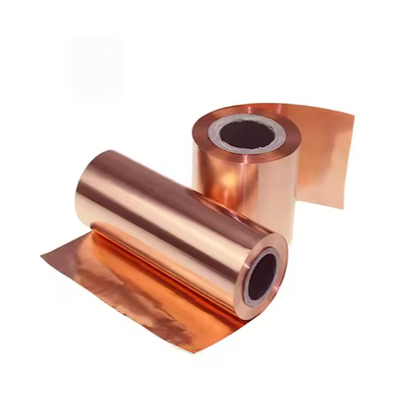 Buy 0.01mm Pure Copper Foil C11000 ETP Tu1 For Battery Manufacturing Industrial Applications online manufacture