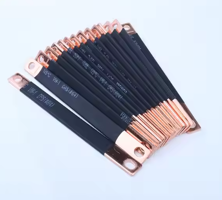 Buy Insulated Custom Flat Battery Flexible Copper Bus Bar 380V online manufacture