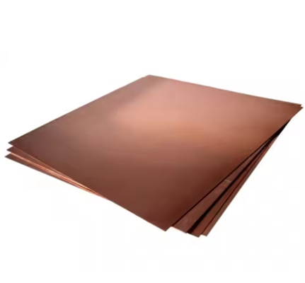 Buy 0.3mm 0.5mm 0.7mm 99.9% Pure Copper Plate Hot Rolled Cold Rolled online manufacture