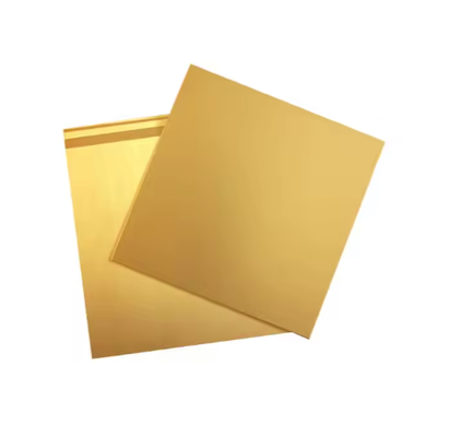 Buy 0.5mm-5mm Brass Decorative Copper Plate With Cutting Processing Service online manufacture