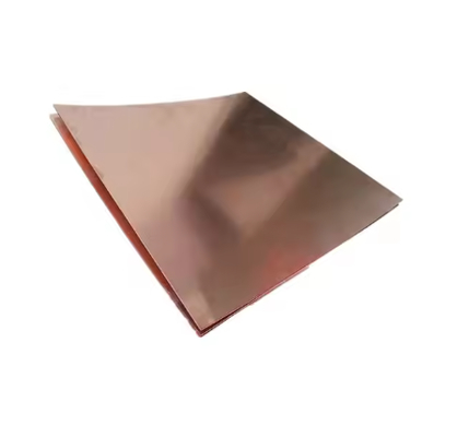 Buy C70600 C71500 Decorative Copper Sheets CuNi 90/10 90/30 Copper Nickel Plate Bright Surface online manufacture