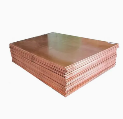 Buy C11000 C10200 C12000 0.6-200mm Red Copper Sheet For Industrial Decorative Use online manufacture