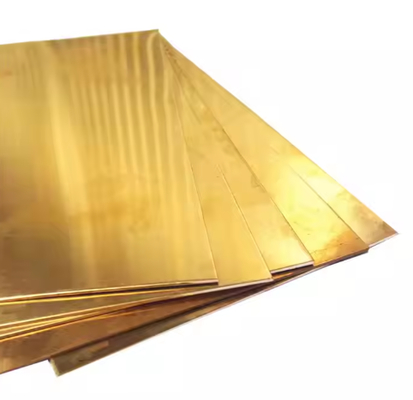 Buy C2600 1mm Brass Sheet Custom Size Thickness 0.6mm 1.5mm For Welding Bending online manufacture