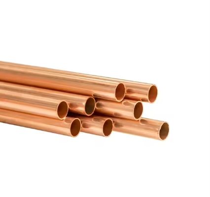Mua Red Copper Tube Seamless Pipes in TU0 TU1 TU2 Bending Cutting Welding Services Offered online manufacture