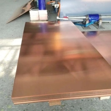Cold Hot Rolled Polished 99.99% Pure Copper Plate 1000mm-6000mm C2600 C2700 C5210