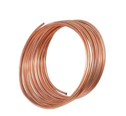 C12000 C10100 C11000 Pancake Coil Copper Tube For Air Conditioner Or Refrigerator