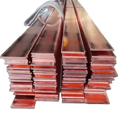 C1100 T2 Copper Busbar Round Flat Rod for Electrical Use