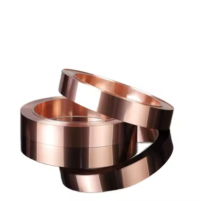 Bright Bronze Red Decorative Copper Strip In Coil For Interior T2 C10100 C10300 C11000