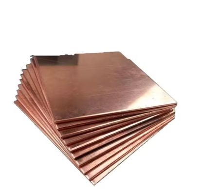 Customized 0.6mm Thick 99.99% Pure Copper Plates | High-Conductivity Industrial Copper Sheets